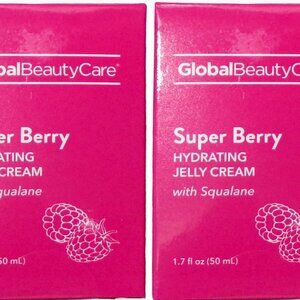 Global Beauty Care Super Berry Hydrating Jelly Cream with Squalane 1.7 Fl Set